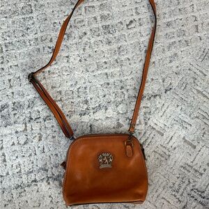 Brown Leather Crossbody Bag